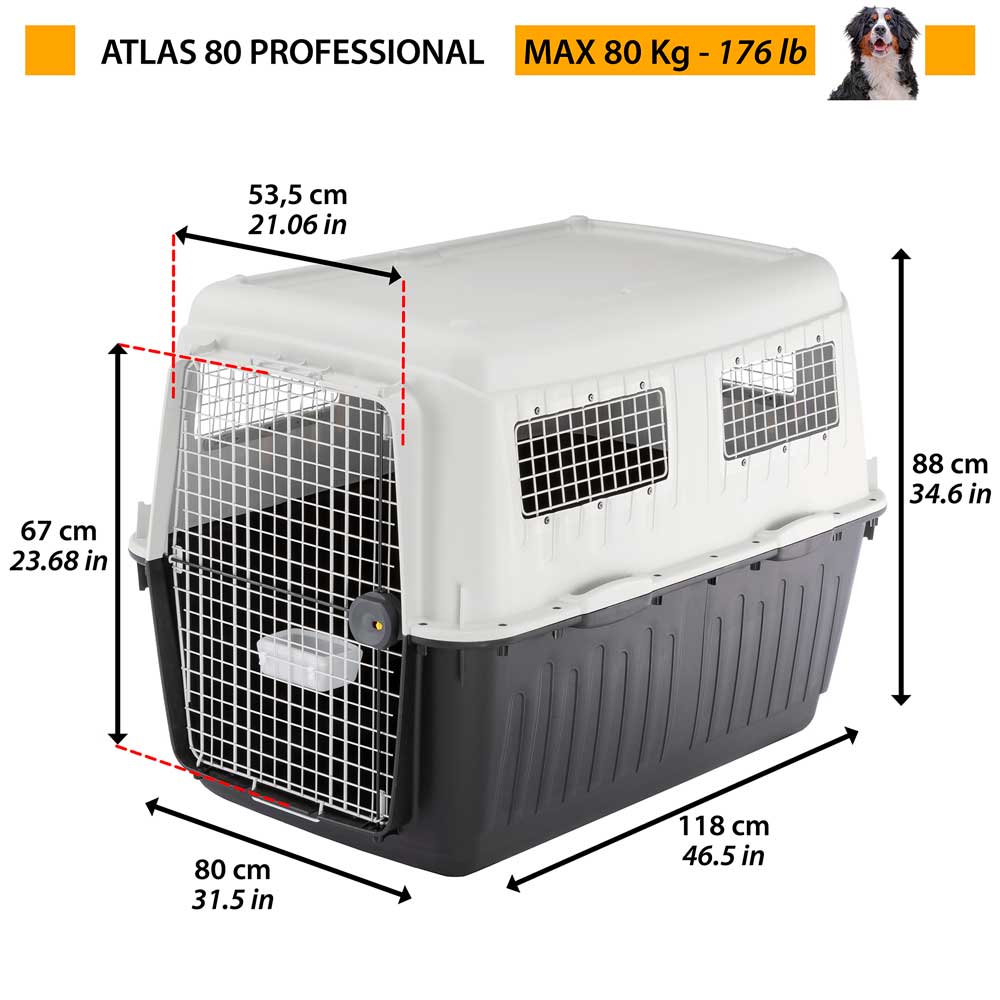 Ferplast Переноска ATLAS 80 GREY