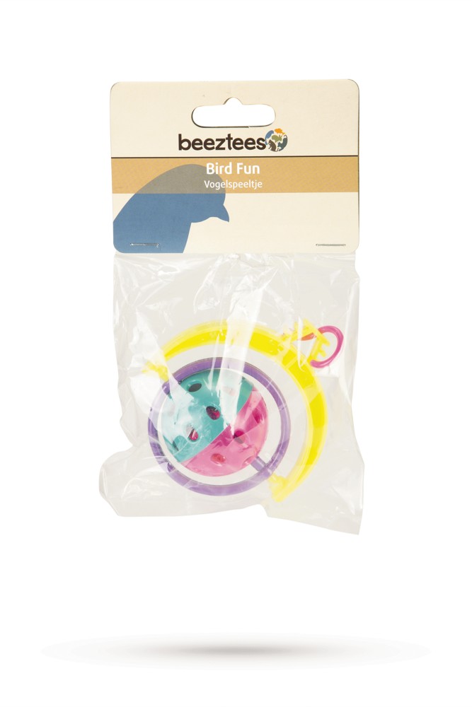 BEEZTEES пластик. игрушка для птиц 10х8см