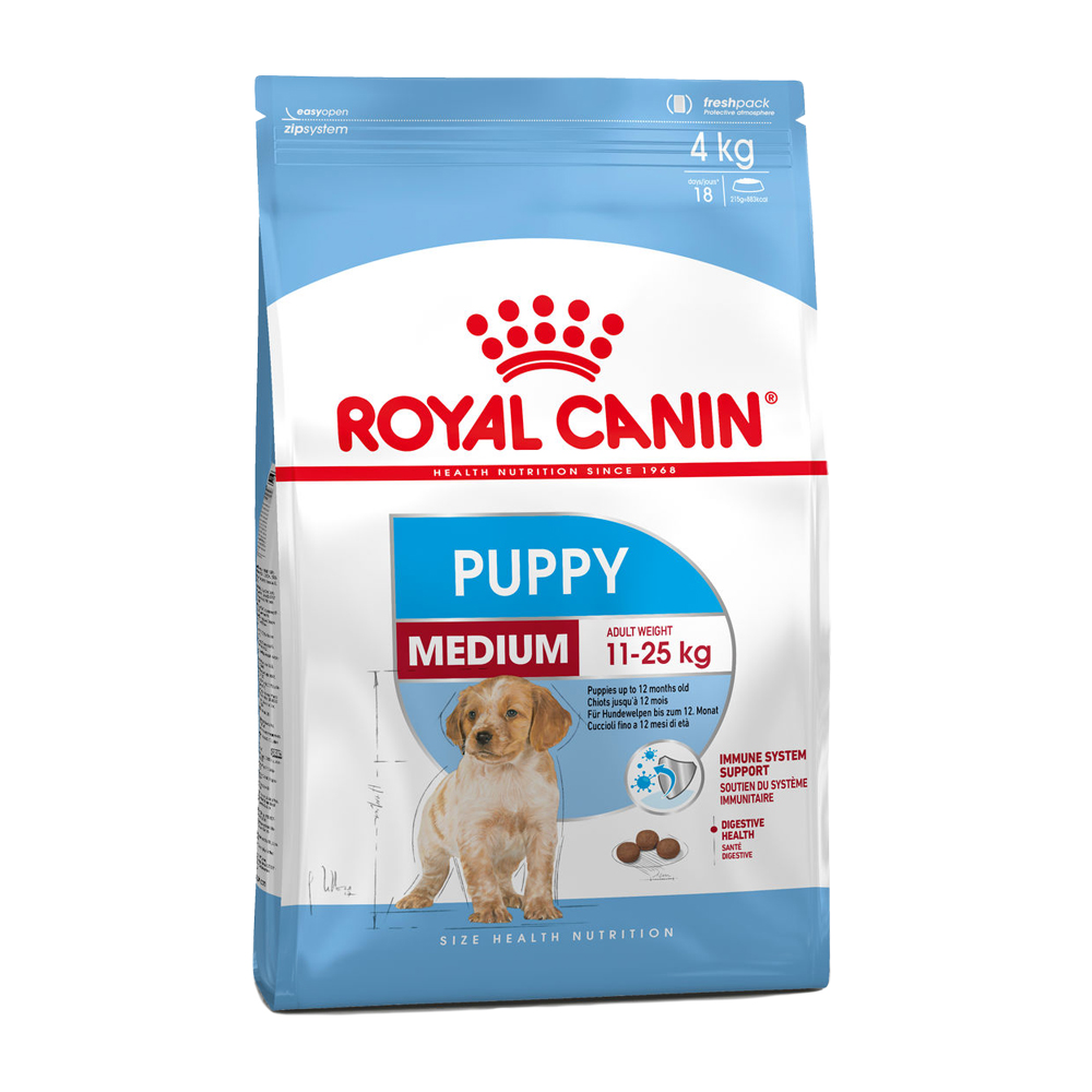 Cumpara  Hrană uscată - ROYAL CANIN MEDIUM PUPPY 4kg..