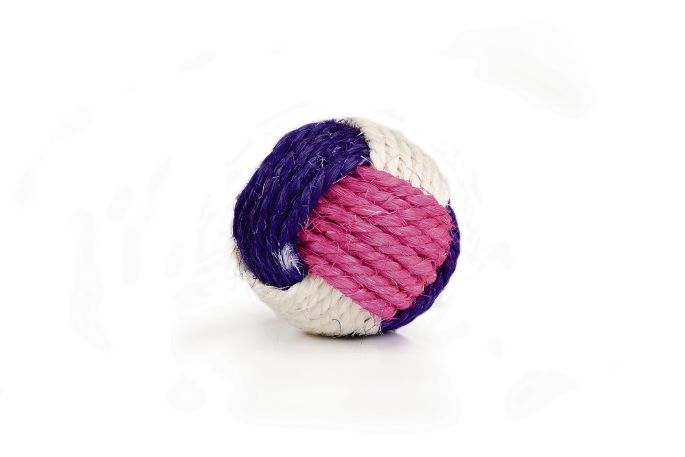 BEEZTEES minge sisal pentru pisici 6cm