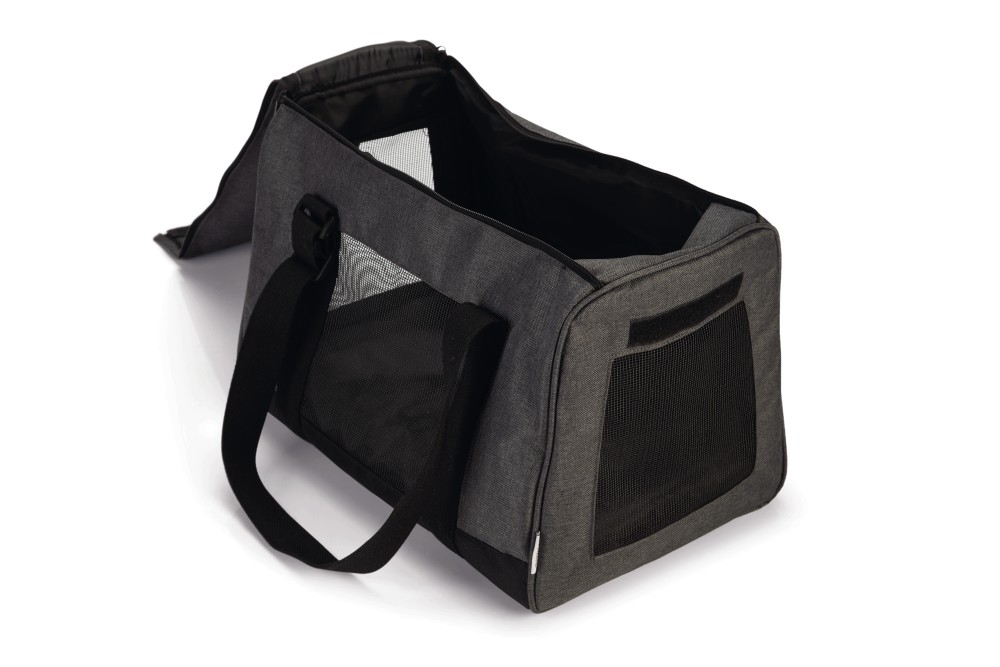 Beeztees сумка-переноска SYRA Antracite 40х20х29cm