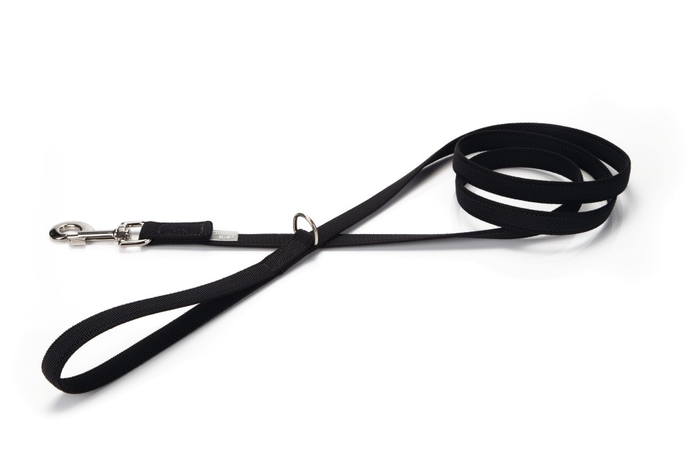 BEEZTEES Поводок K9 Antislip Leash + Handle Black 180cm