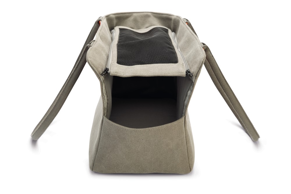 BEEZTEES сумка для собак Metka grey 40х20х28 cm