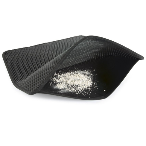 BEEZTEES Covoras pentru litiera Mat Double Black