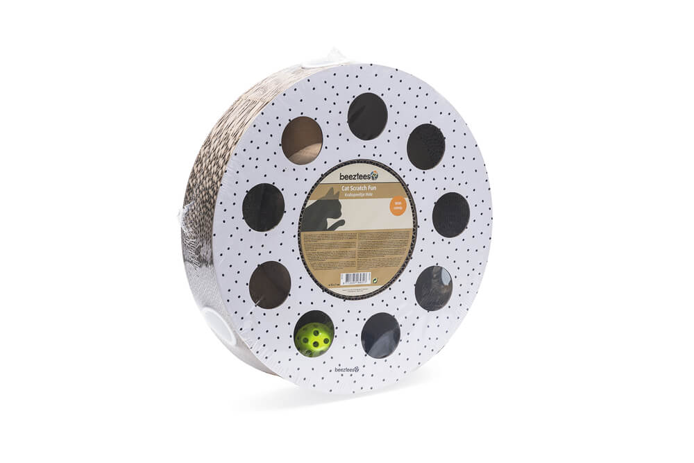 Cumpara  Tampoane pentru gheare - Beeztees кошачий скребок картонный HIDE 35cm..