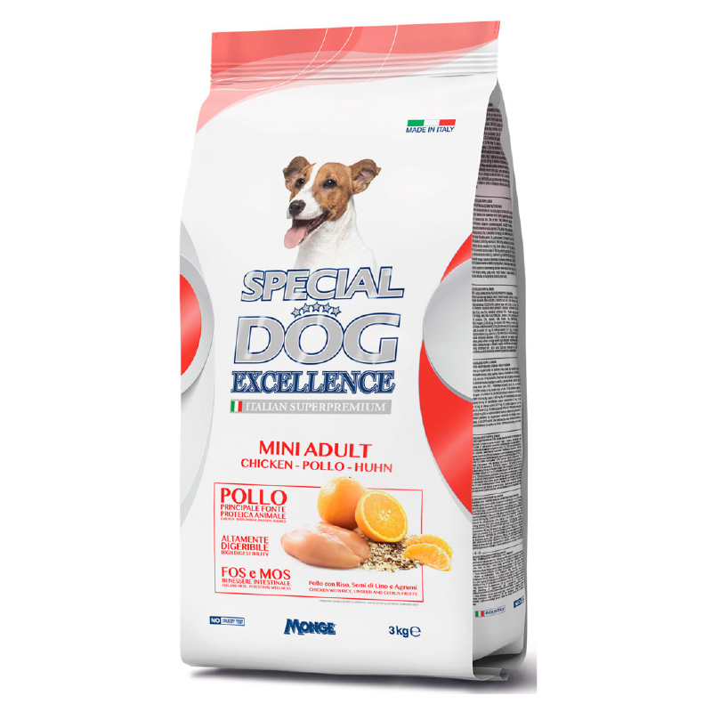 Cumpara  Hrană uscată - SPECIAL DOG DRY EXC. MINI ADULT Chicken 3kg..