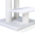 Beeztees SEPRA FIGO Scrubber pentru pisici alb 50x50x92cm
