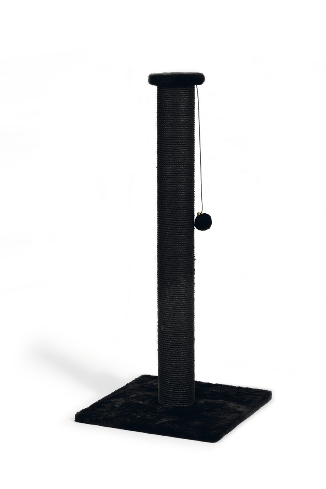 BEEZTEES кошачий скребок SERPA Black 40x40x90 cm