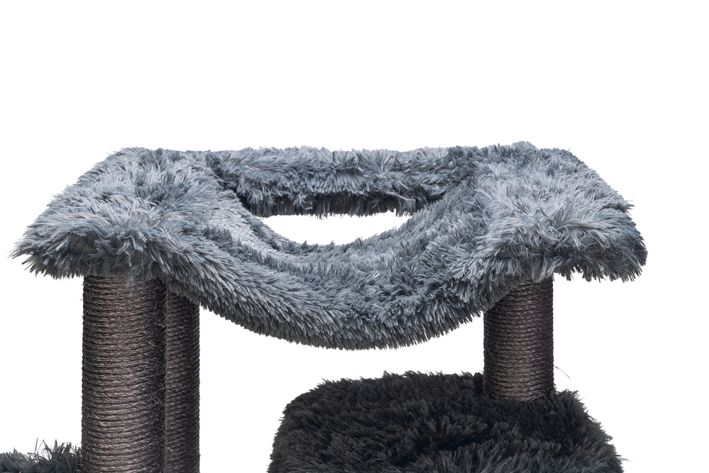 BEEZTEES scrubber pentru pisici DUCO Grey 60x45x126cm