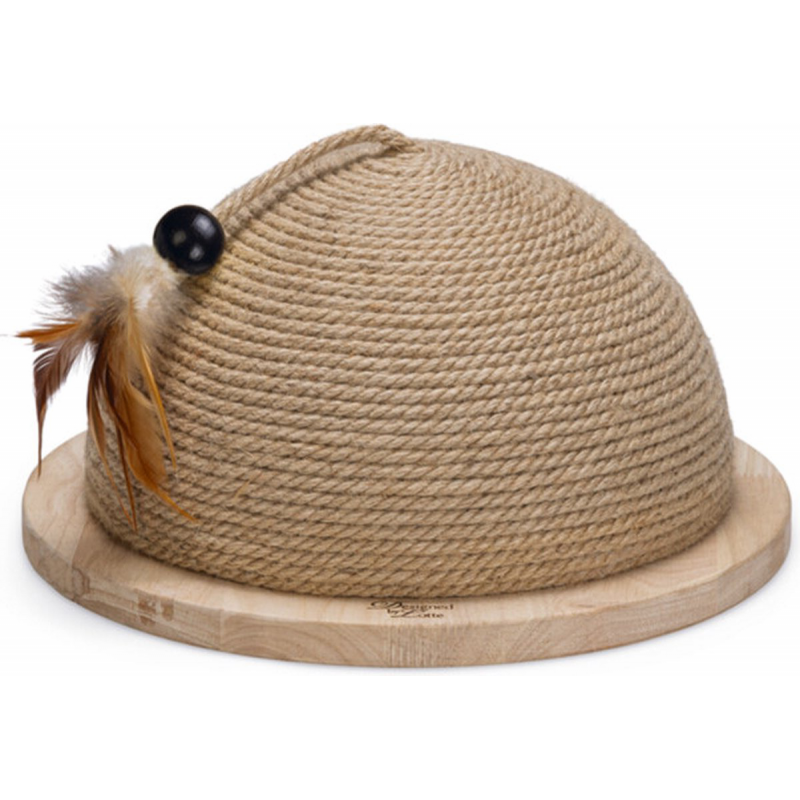 Beeztees кошачий скребок Half Scratch Globe VIVI 34.5CM