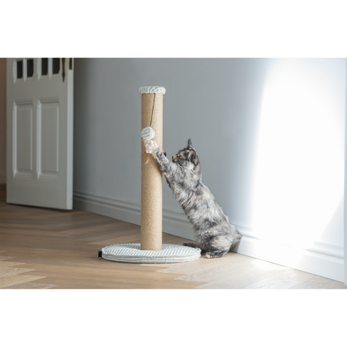 BEEZTEES răzuitoare pentru pisici RIBBED LGrey