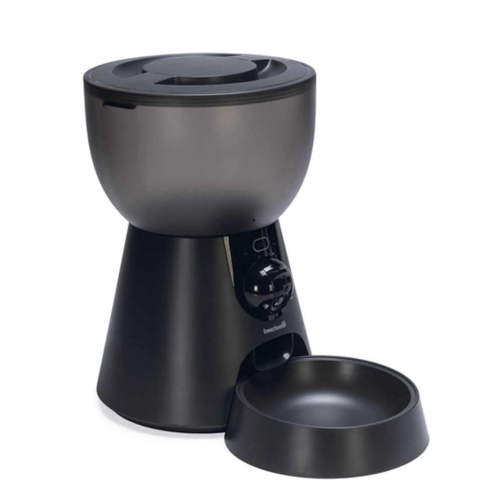 BEEZTEES Hrănitor Inteligent pentru pisici cu cameră Smart Feeder Cam Anthracite