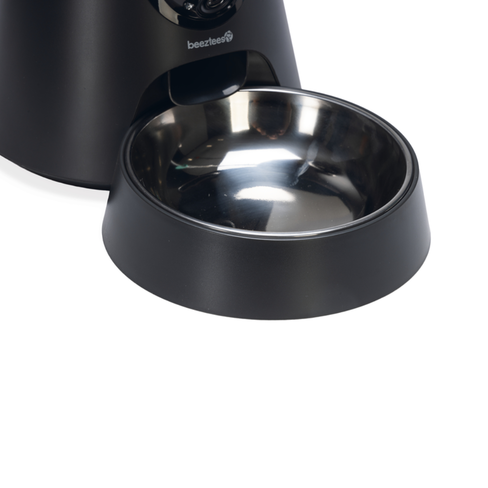 BEEZTEES Hrănitor Inteligent pentru pisici cu cameră Smart Feeder Cam Anthracite