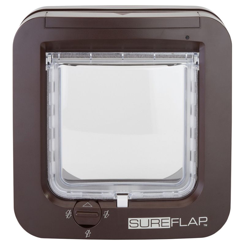 SURE FLAP Дверца Microchip Cat Flap Brown