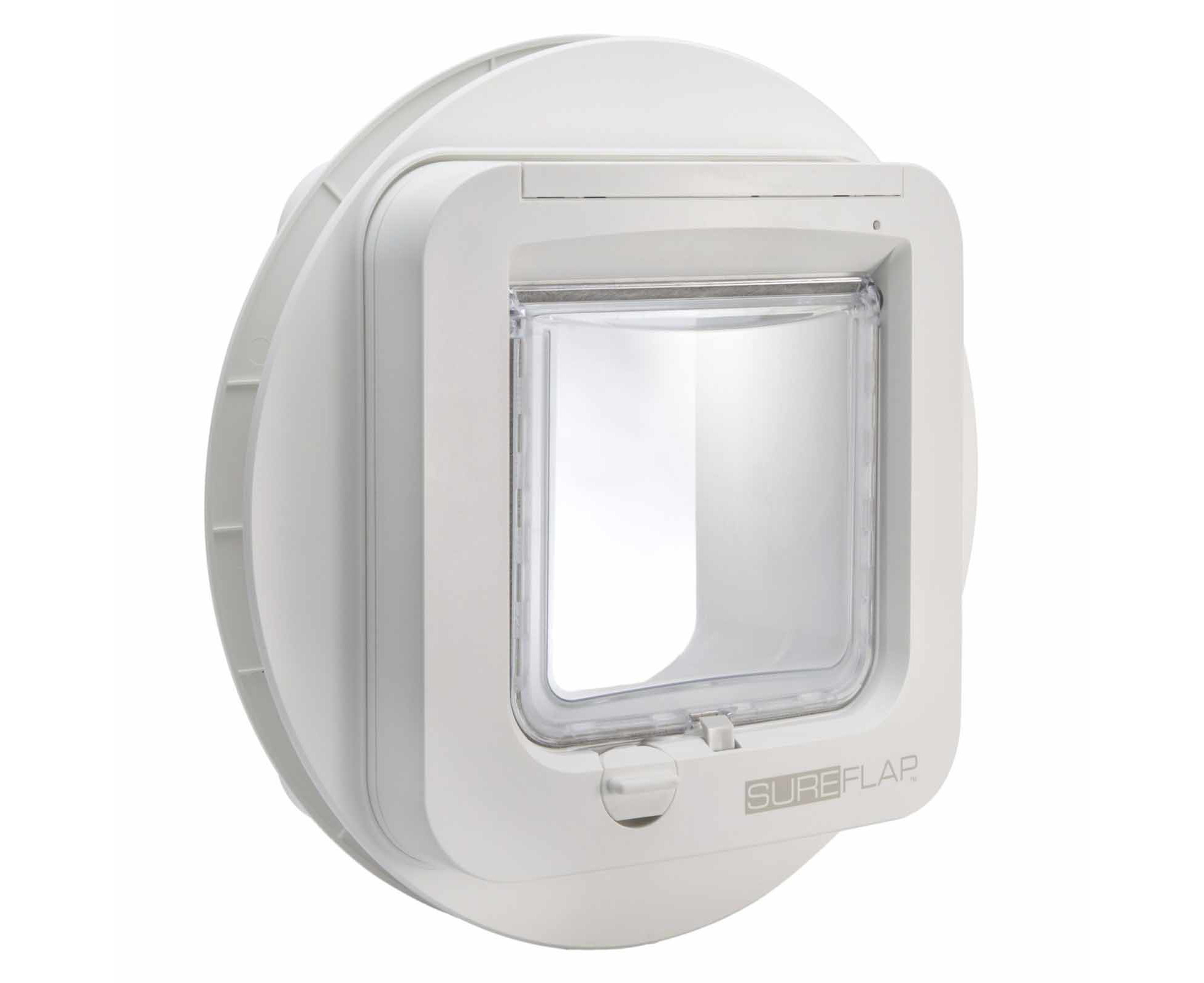 SURE FLAP Адаптер установочный для Cat Flap White