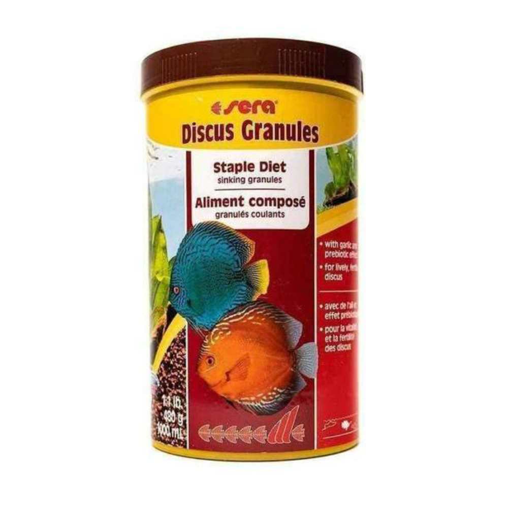 Cumpara  Hrană pentru pești și reptile - SERA discus granules 1000 ml..