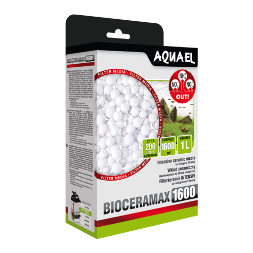 AQUAEL Наполнитель для фильтров BIOCERAMAX ULTRAPRO 1600 1L