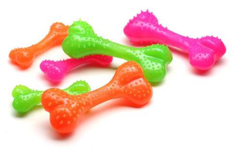 COMFY TOY Кость резиновая MINT DENTAL BONE Green 8,5cm