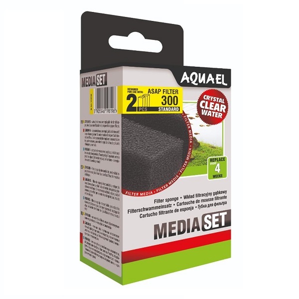 AQUAEL Губка для фильтра ASAP 300 Standart (2pcs)