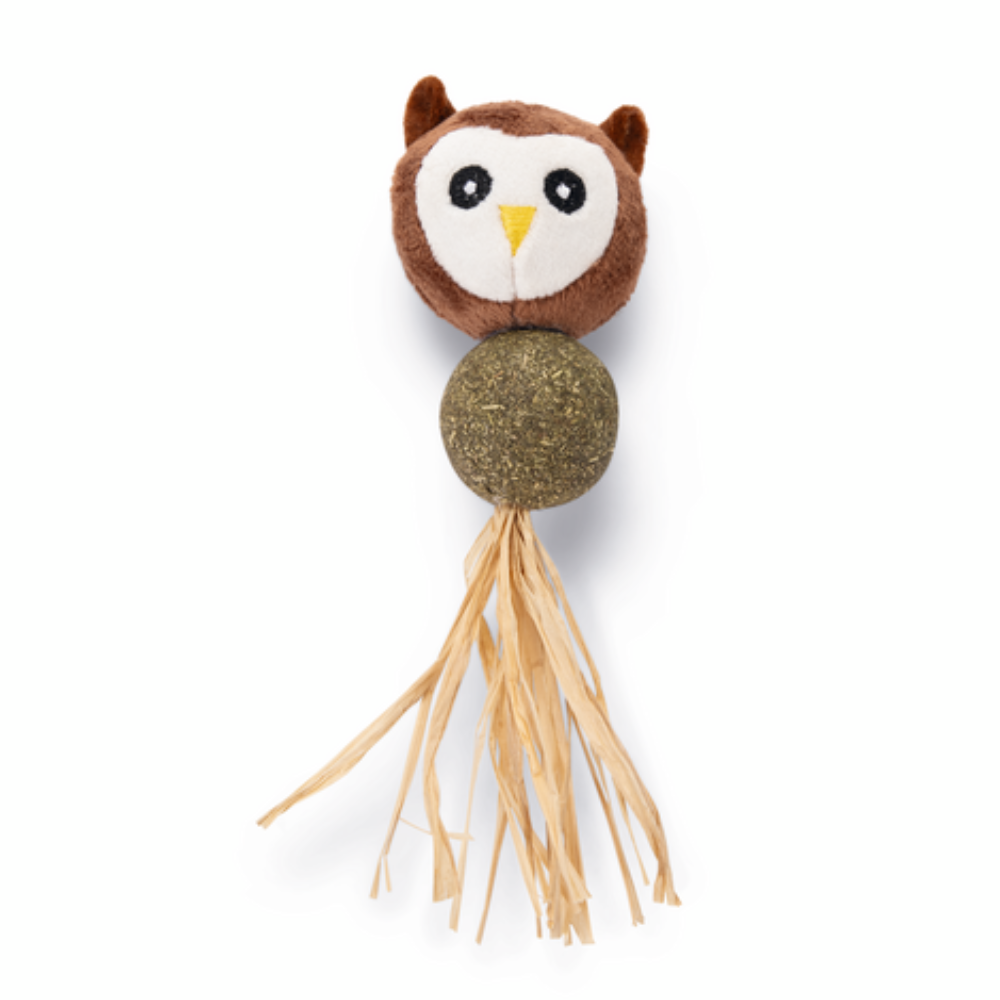 BEEZTEES jucărie pentru pisici CATNIP UILY Brown