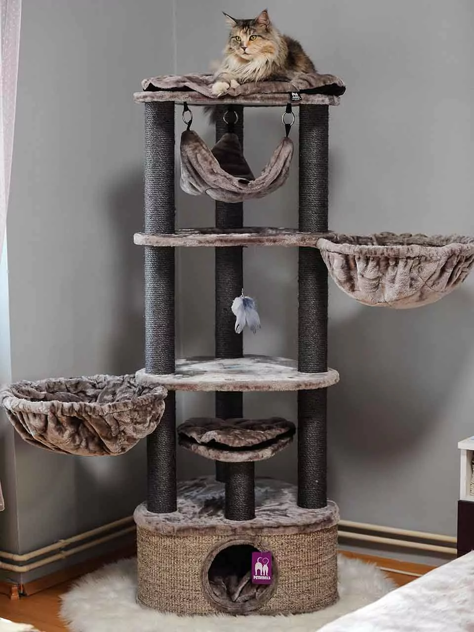PETREBELS KINGS & QUEENS Catharina 160 Cappuccino