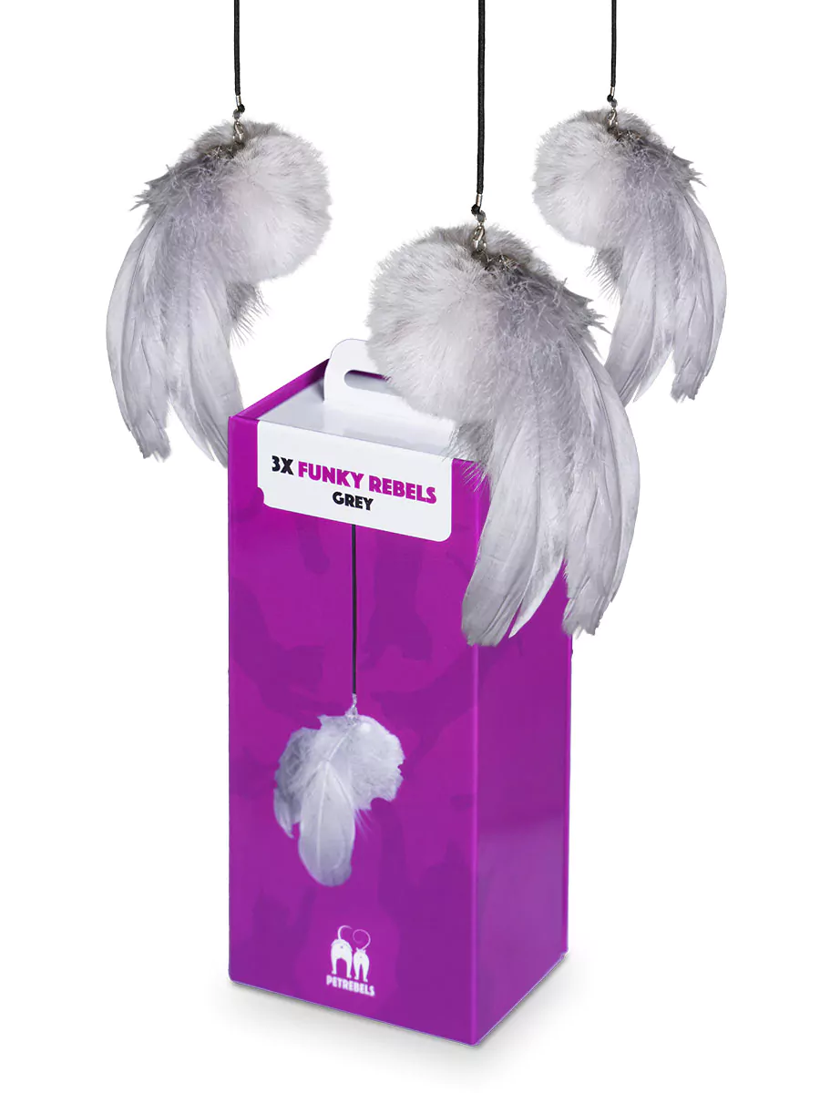 PETREBELS More FUNKY REBELS 3X Grey..
