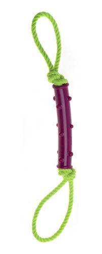 COMFY ZAB. ROBBI Stick violet+green rope