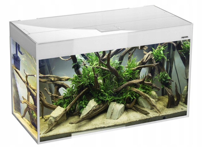 AQUAEL Aquarium Glossy ST 80 white..