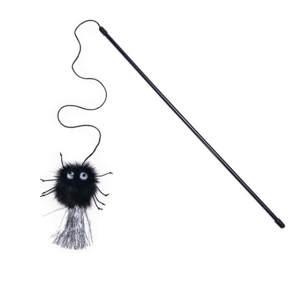 BEEZTEES jucărie undiță pentru pisici Jungle Spider