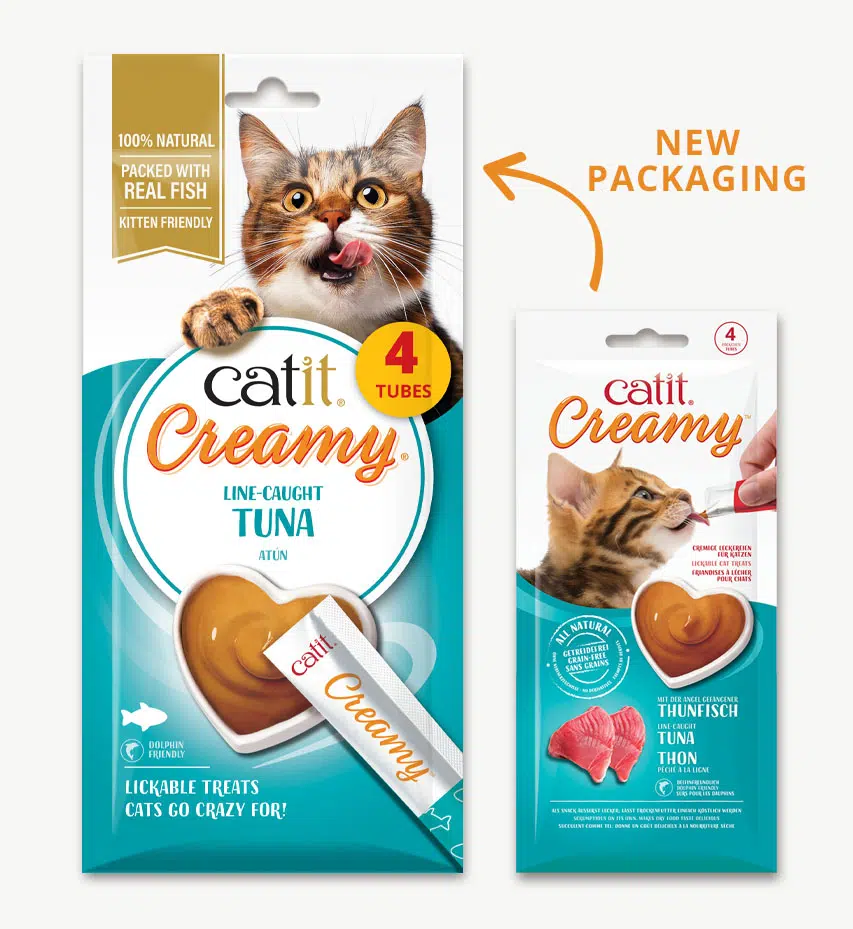 Cumpara  Tratează - Catit Creamy Tuna – gustare cremoasă pentru p..