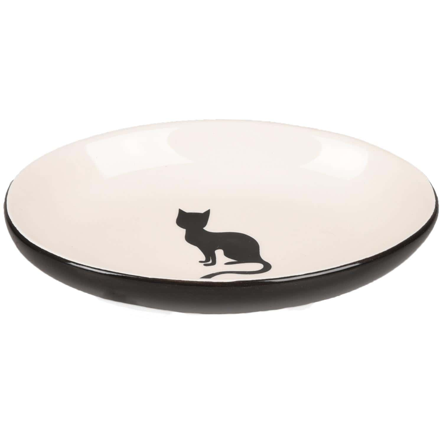 Cumpara  Boluri de ceramică - Миска керамическая CAT NALA Black/White 13cm ..