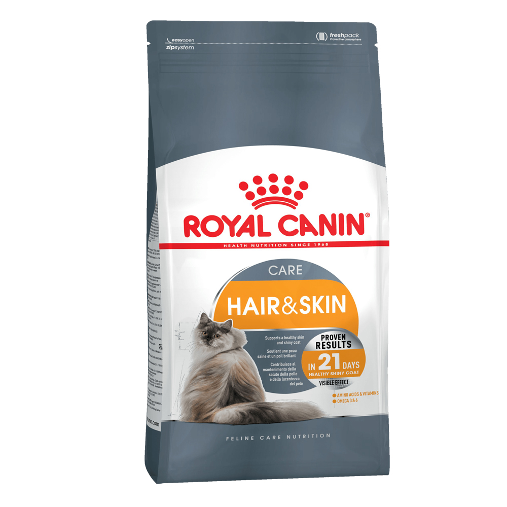 Купить  Сухой корм - ROYAL CANIN HAIR & SKIN CARE 400g..