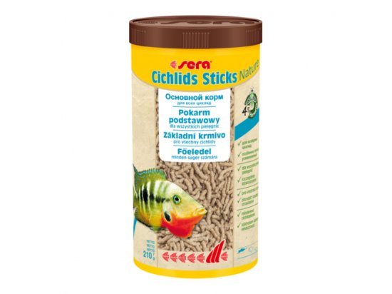 SERA Cichlids Sticks Nature (210g)