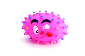 Cumpara  Cauciuc și termoplastic - Игрушка COMFY TOY ARKADY FACE PINK 9,5..