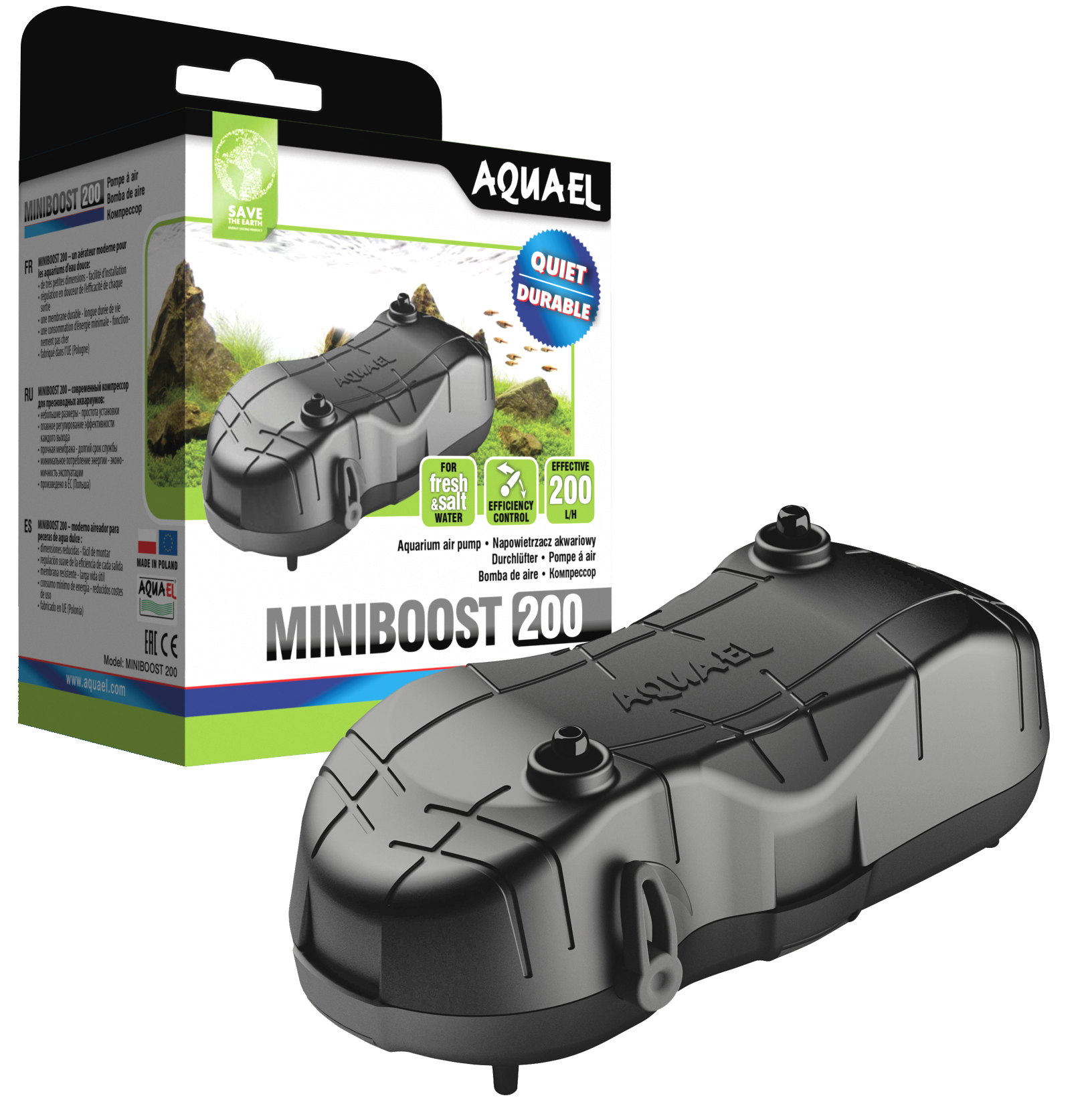 Aquael Компрессор MINIBOOST 200