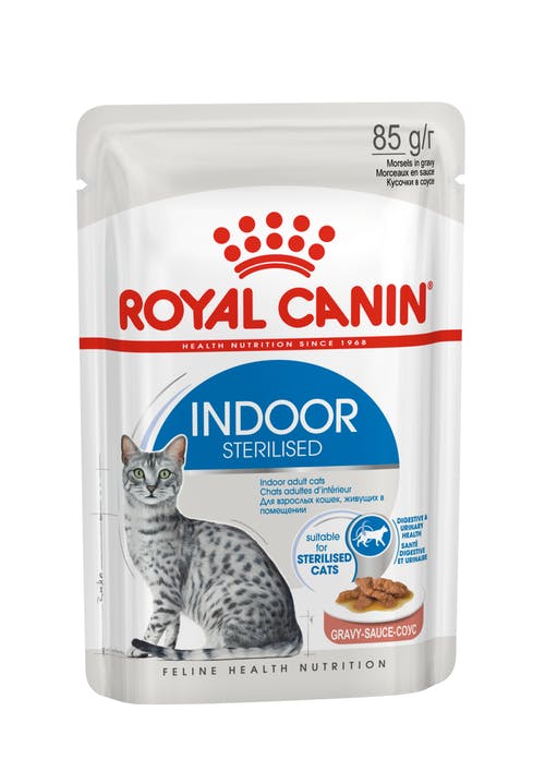 ROYAL CANIN INDOOR GRAVE 85gX12шт