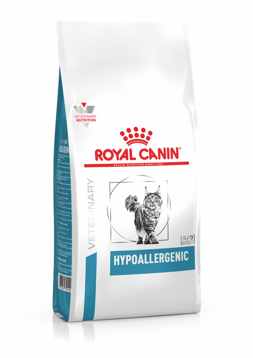 Купить  Сухой корм - ROYAL CANIN HYPOALLERGENIC CAT 400G..