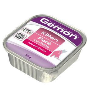 Cumpara  Pentru pisici - GEMON CAT PATE KITTEN Chicken 100gr..