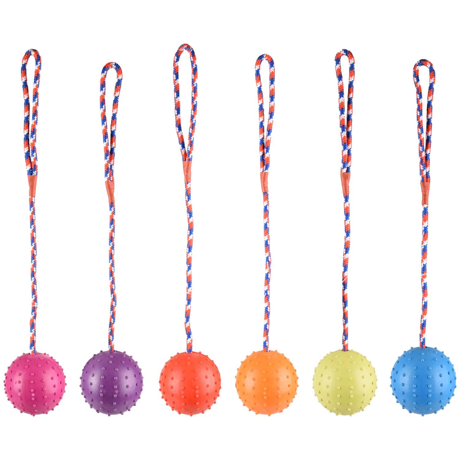 Cumpara  Cauciuc și termoplastic - Flamingo Игрушка резиновая RUBBER BALL with R..