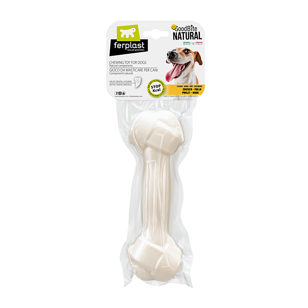 Cumpara  Cauciuc și termoplastic - Игрушка GOODB NAT CHICKEN BONE L 140g..
