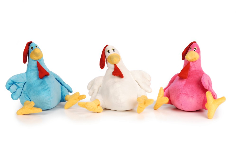 Beeztees плюшевая игрушка CHICKEN 30cm..