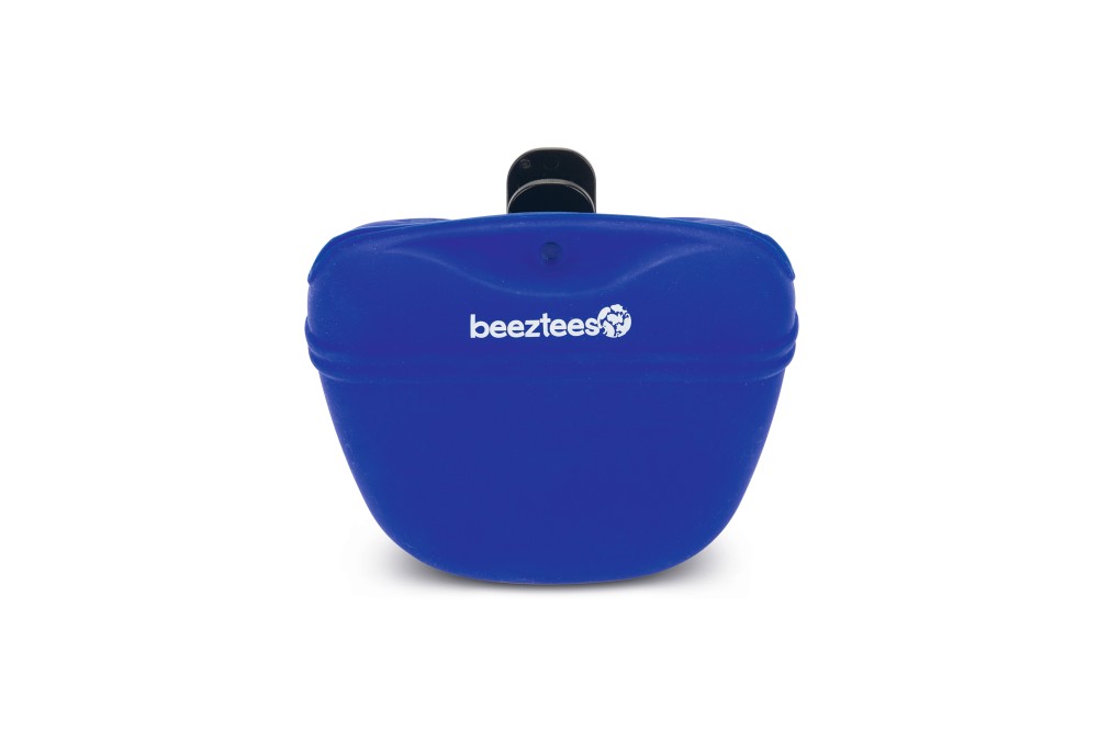 BEEZTEES сумка для вкусняшек силиконовая TREAT BAG Blue 13cm