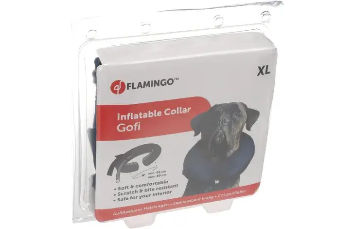 FLAMINGO zgardă de protecție pentru câini DOGS GOFI XL