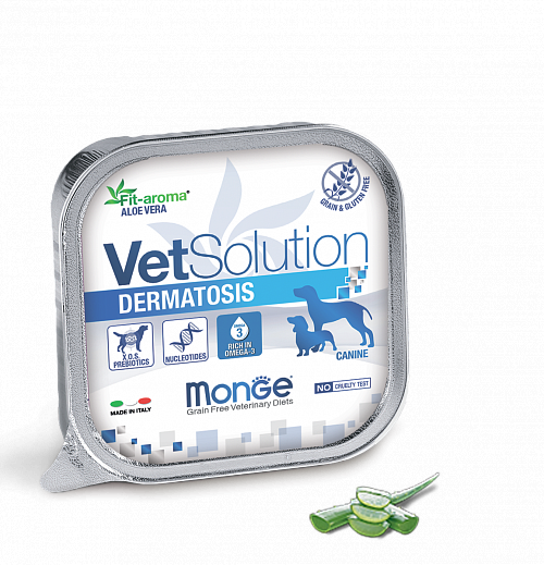 MONGE VETSOLUTION DOG DERMATOSIS 150gr.