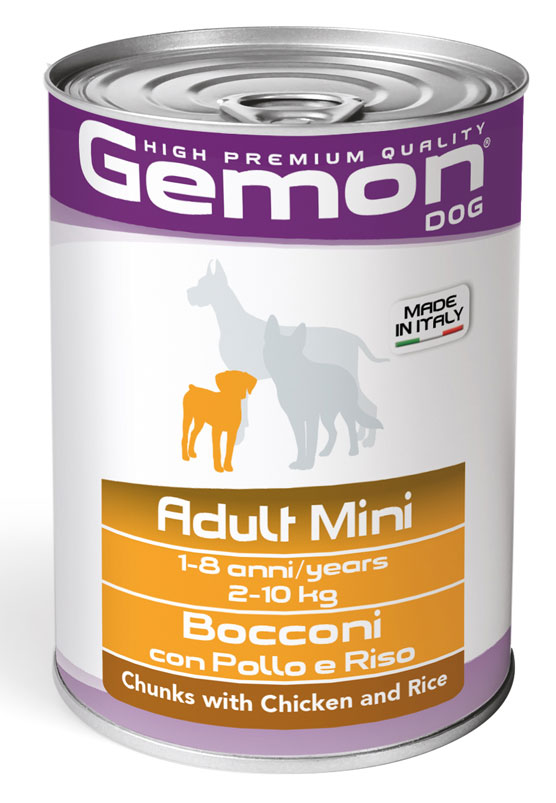 GEMON DOG MINI ADULT CHICKEN/RICE 415 гр.