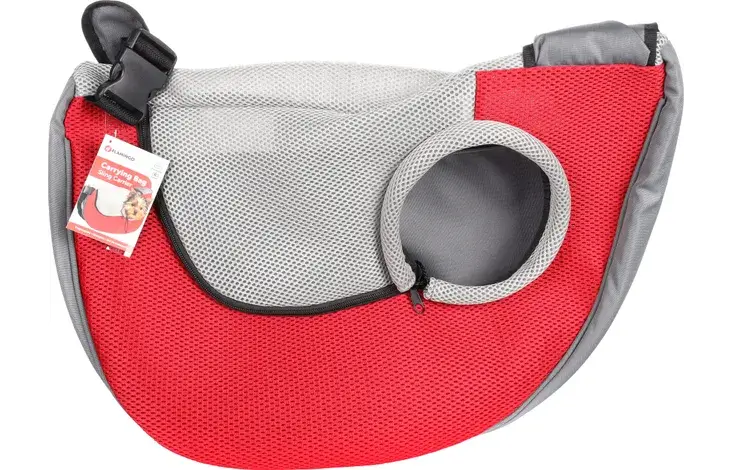 Cumpara  Saci de transport - FLAMINGO Сумка-переноска Red/Grey 50x14x30cm..