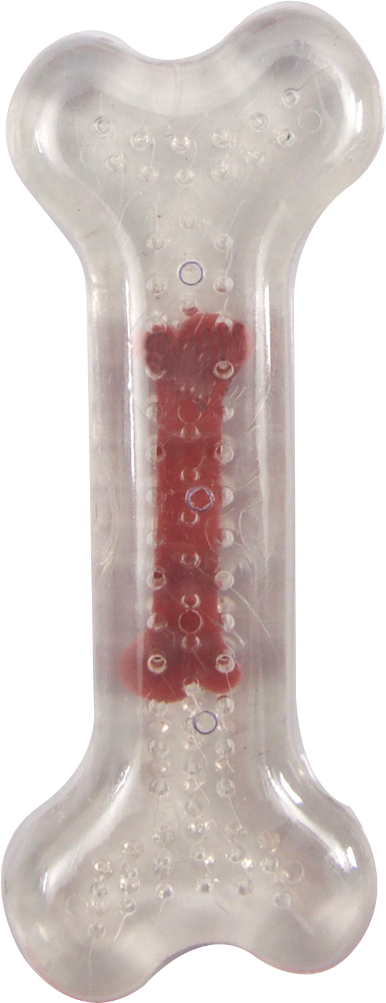 Игрушка косточка TPR Transparent Beef Flavour