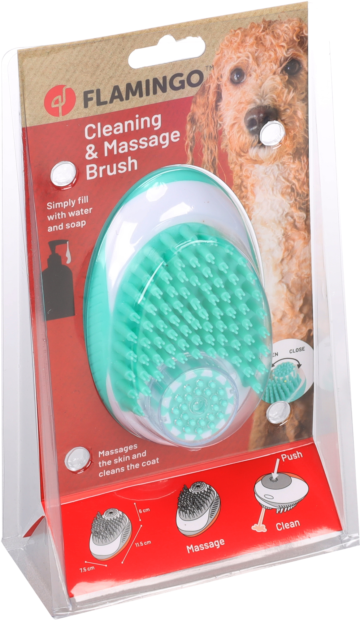 Cumpara  Grooming - Массажная/очищающая щетка Margo..