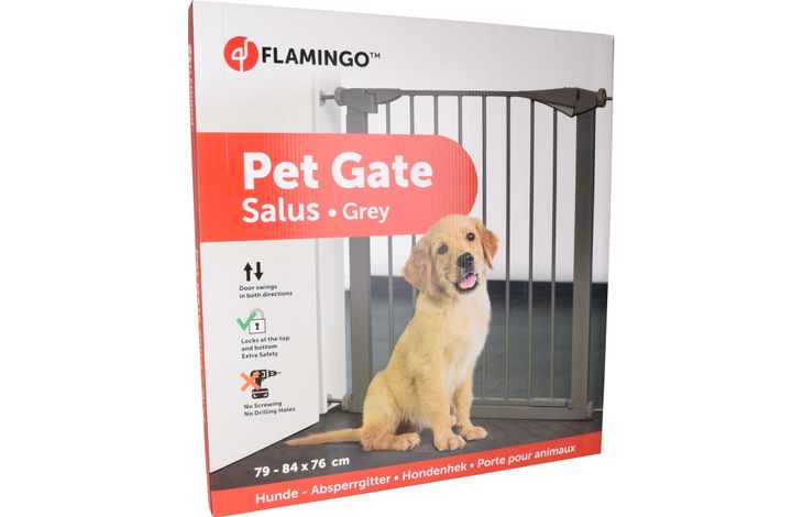 Перегородка Safety Gate SALUS Grey 79-84x76cm