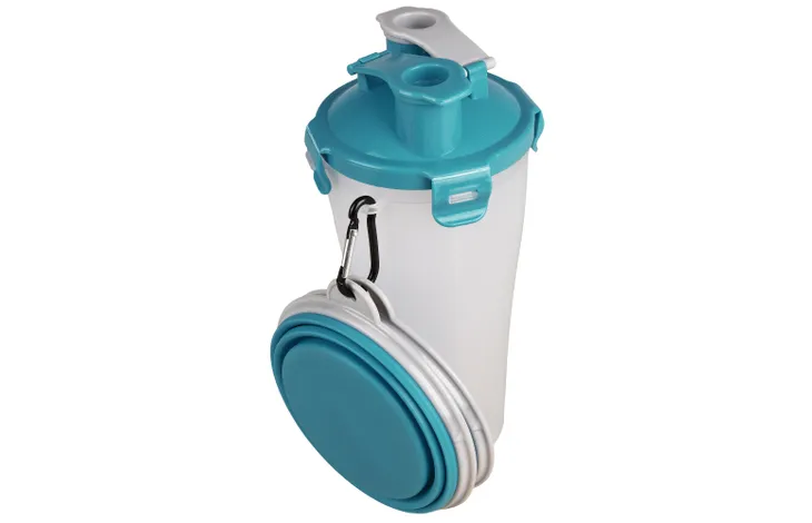 FLAMINGO Hiking pahar / jgheab din plastic TRINKA BLUE/GREY